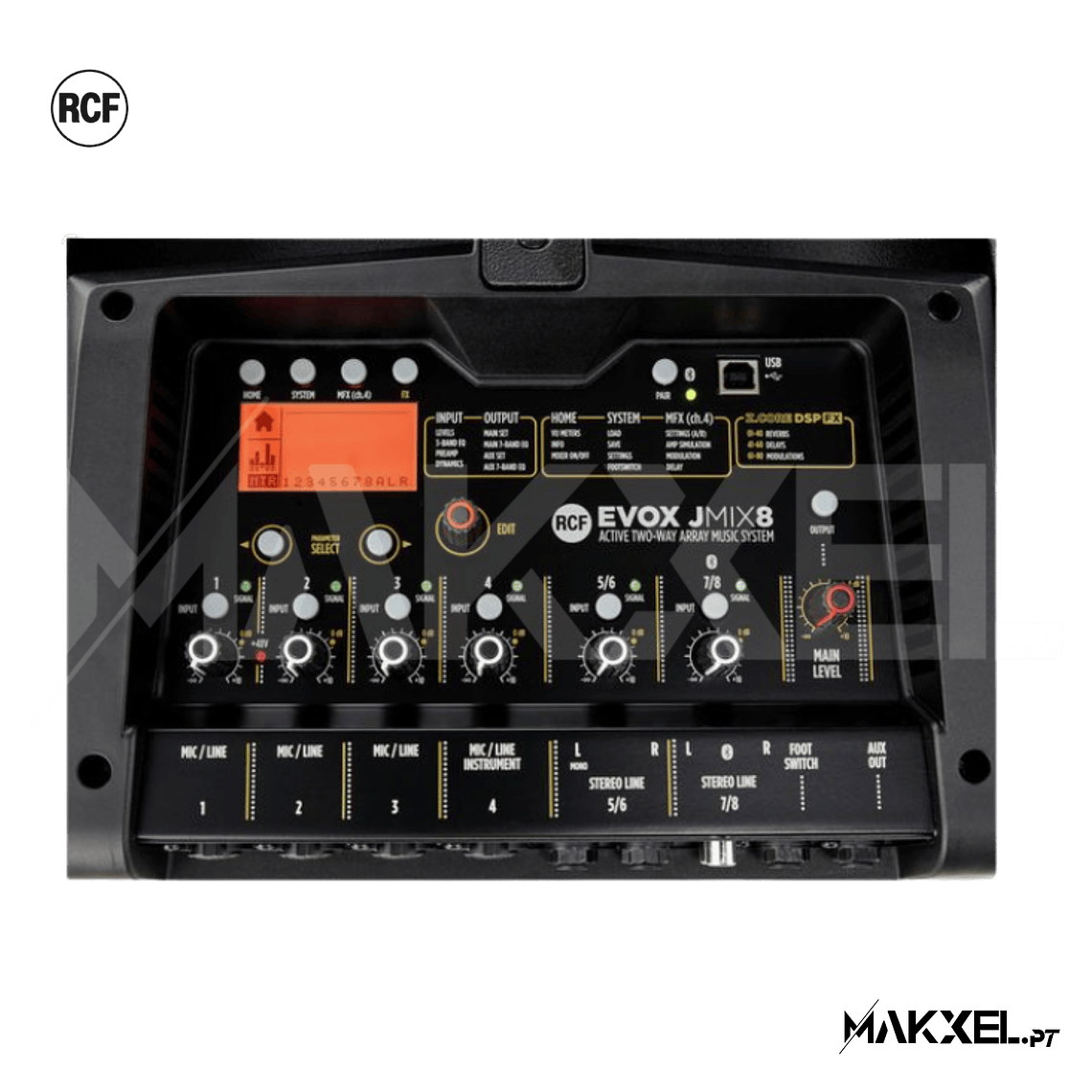 RCF Evox JMIX8 Sistema PA 11