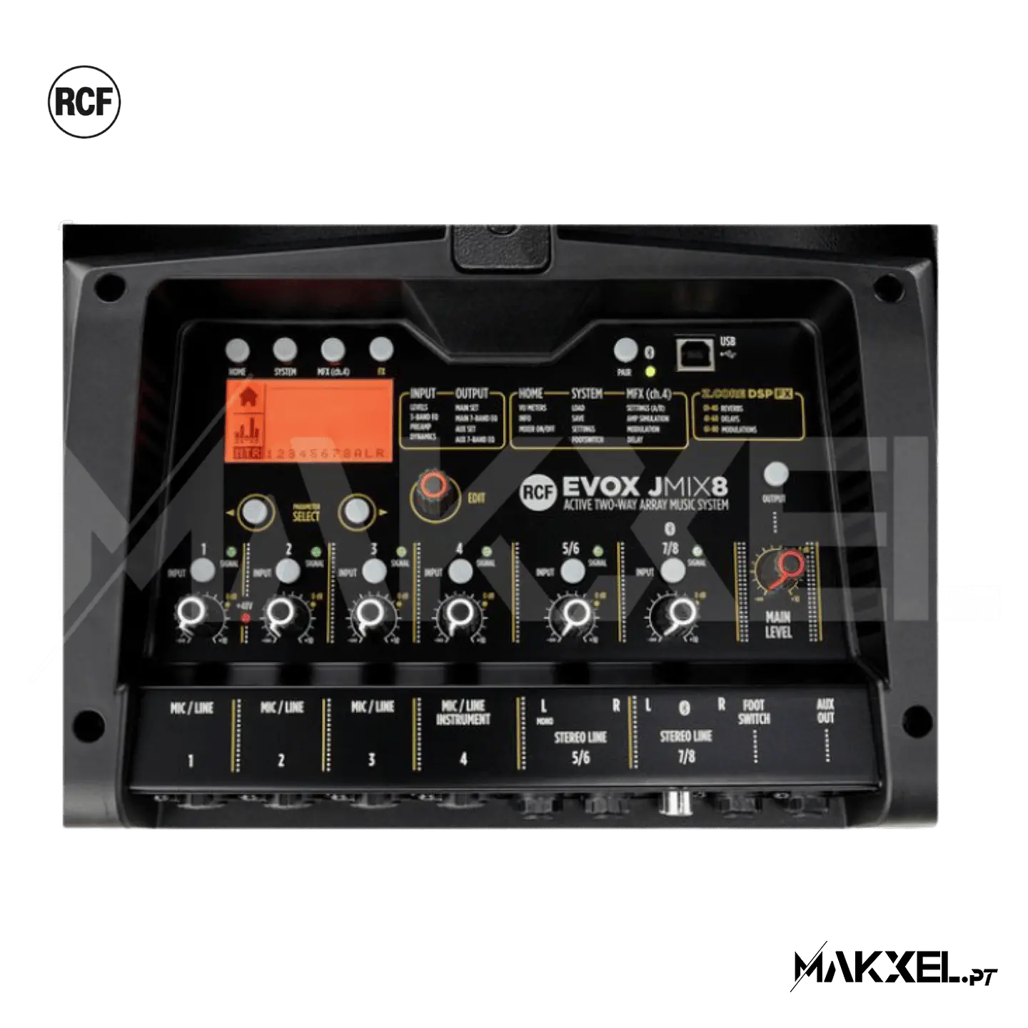 RCF Evox JMIX8 Sistema PA 11