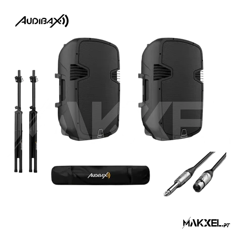 KIT Audibax Arkansas 15 PRO 15" Bluetooth 800 W