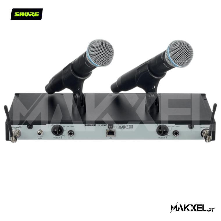 Shure SLXD24DE/Beta58 G59 3