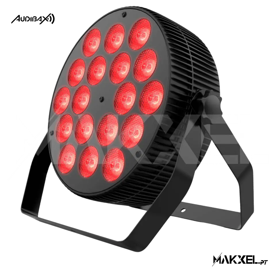 Audibax Dallas 180 Mk2 Foco LED RGBW 18x10w 3