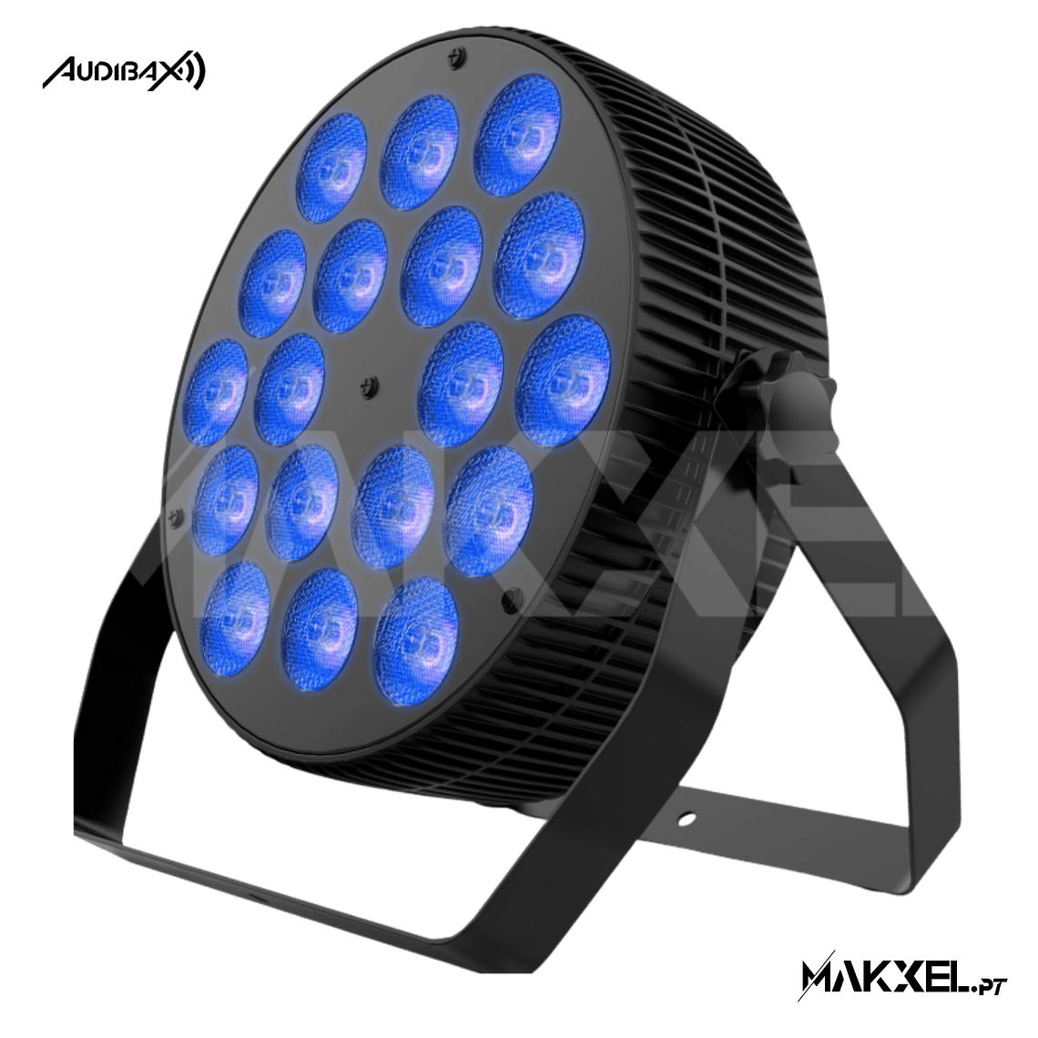 Audibax Dallas 180 Mk2 Foco LED RGBW 18x10w 4