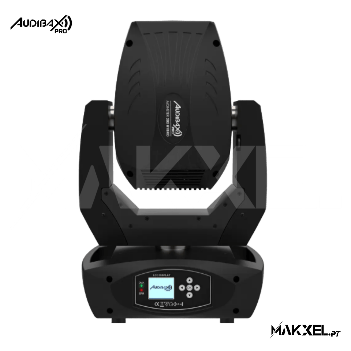 Audibax Pro Monster 200 Hybrid 2 Unidades + Flightcase 7