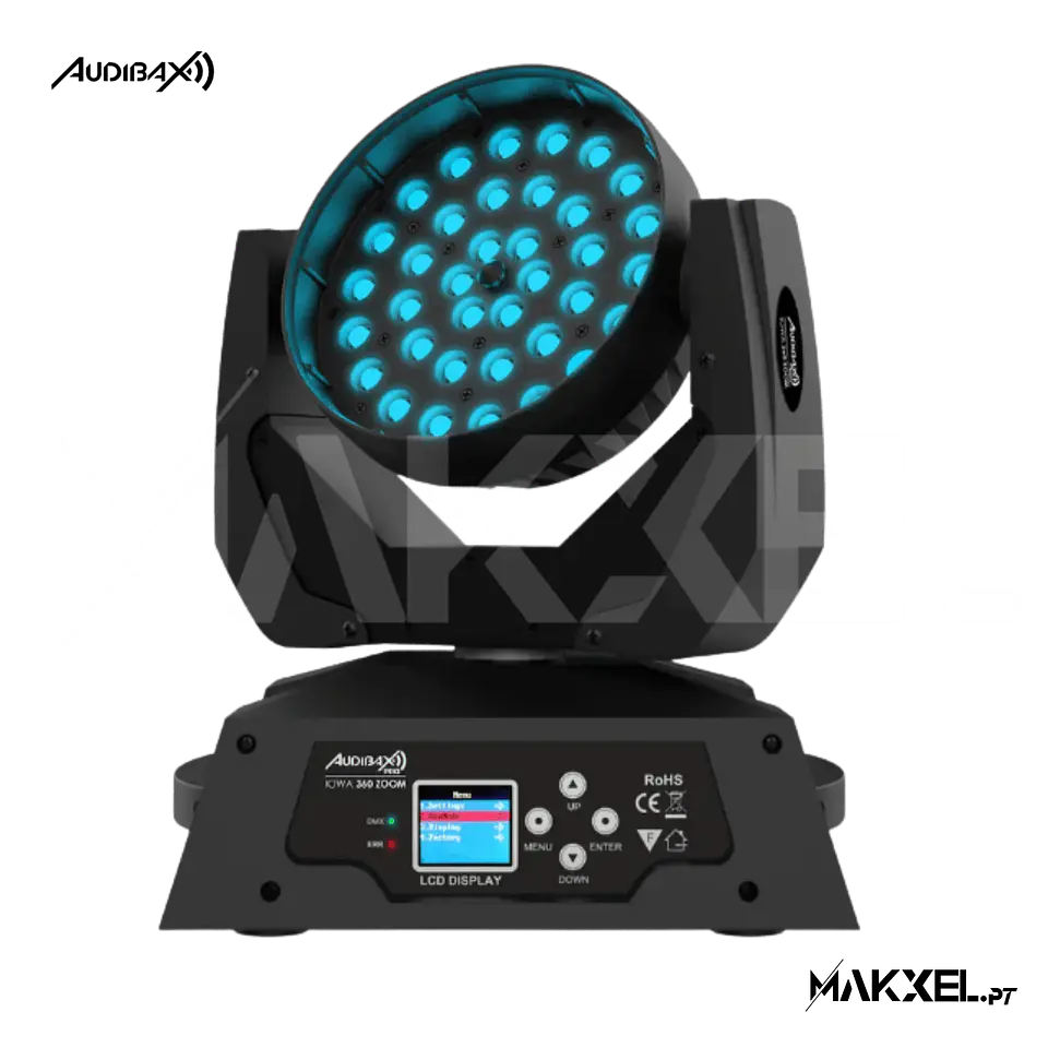 Audibax Iowa 360 Zoom 2 Unidades + Flightcase 3