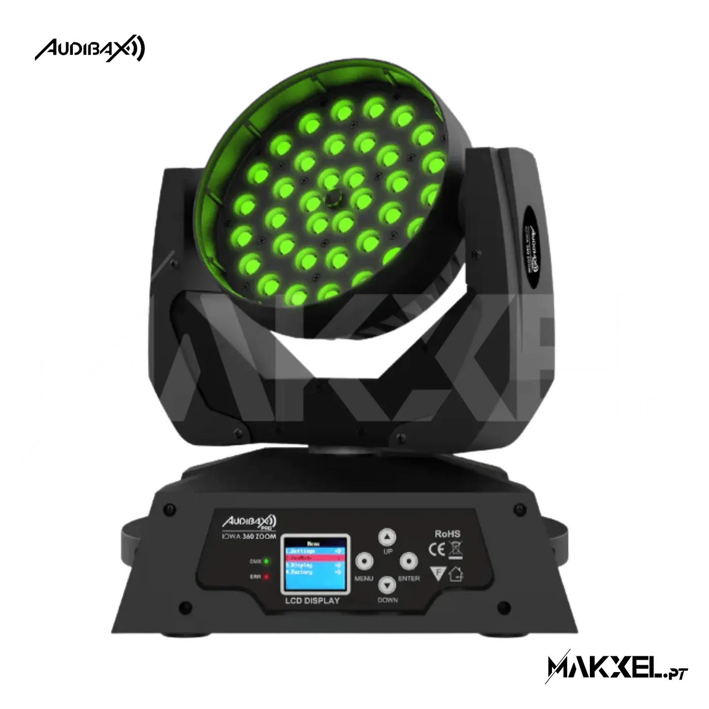 Audibax Iowa 360 Zoom 2 Unidades + Flightcase 2