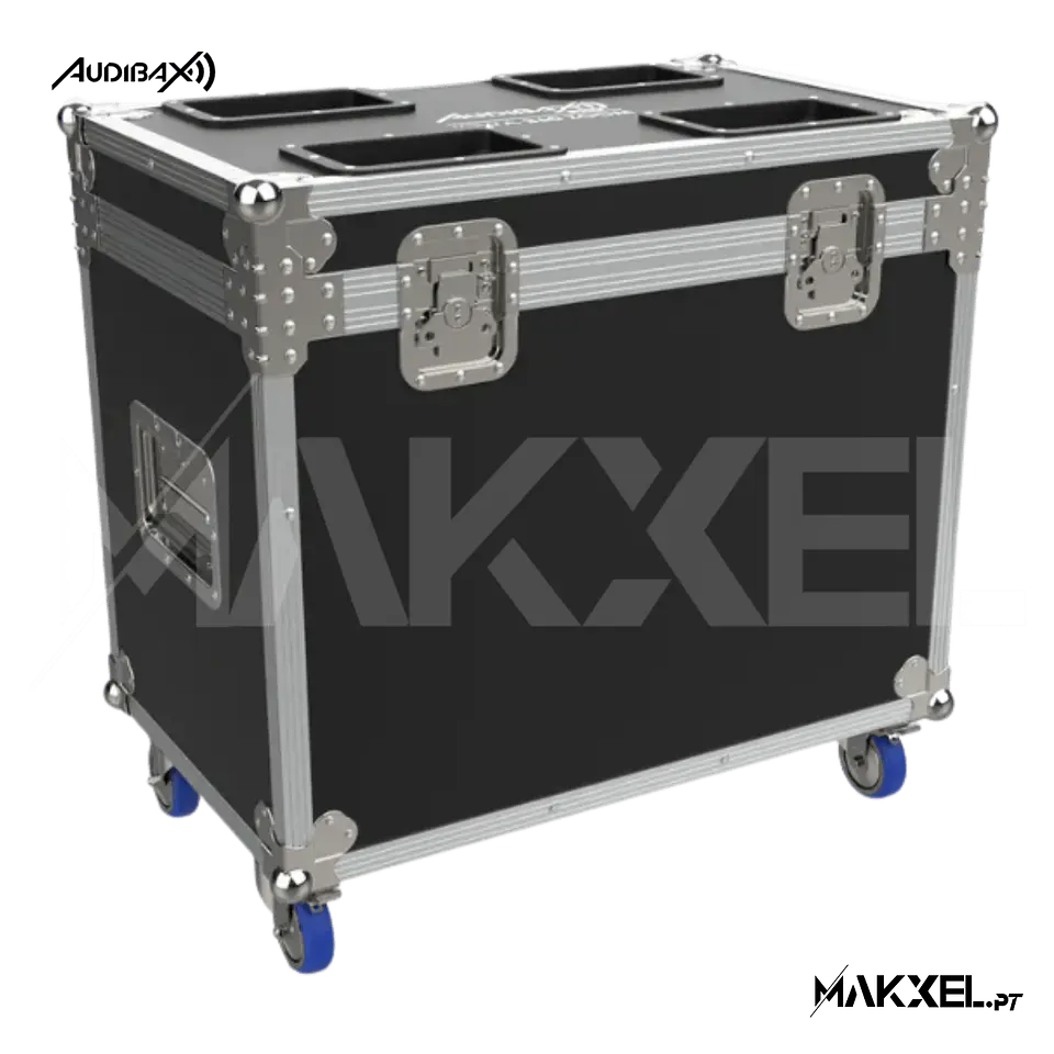 Audibax Iowa 360 Zoom 2 Unidades + Flightcase 10