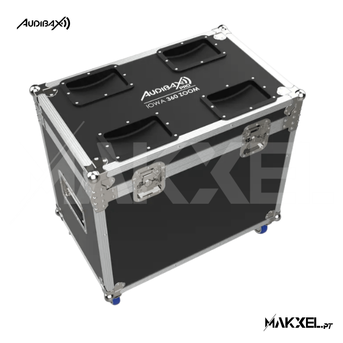 Audibax Iowa 360 Zoom 2 Unidades + Flightcase 9
