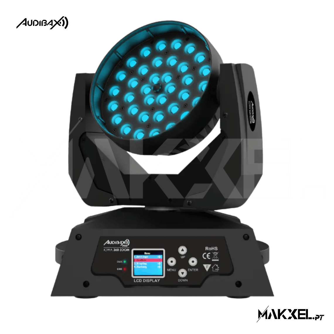 Audibax Iowa 360 Zoom 36 LED RGBW 10W 3