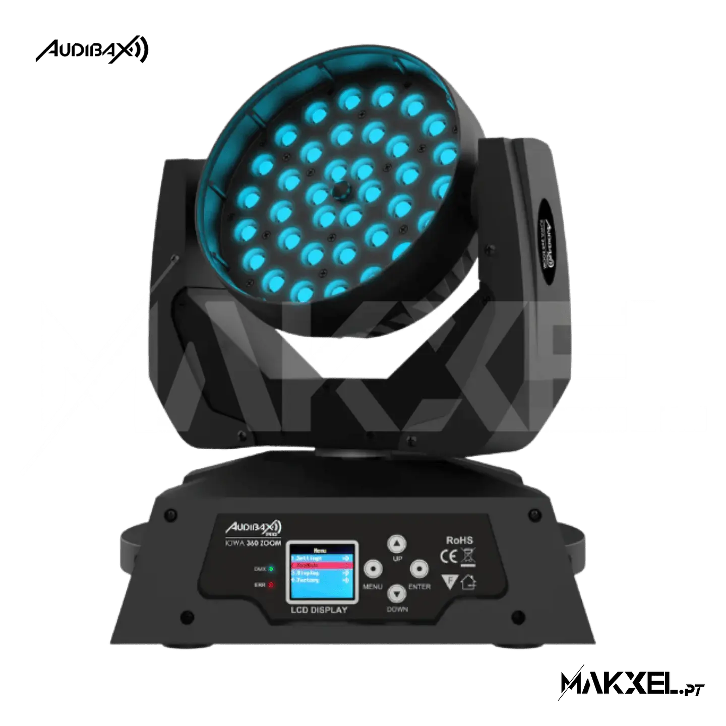 Audibax Iowa 360 Zoom 36 LED RGBW 10W 3