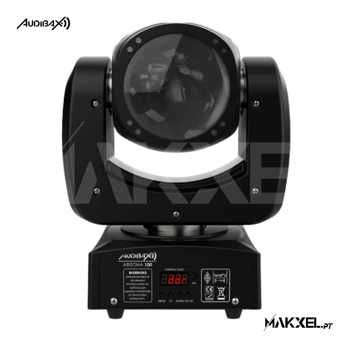 KIT 4 Audibax Arizona 100 Cabeza Móvil Beam 100W RGBW 4 en 1 + Flightcase Mala 5