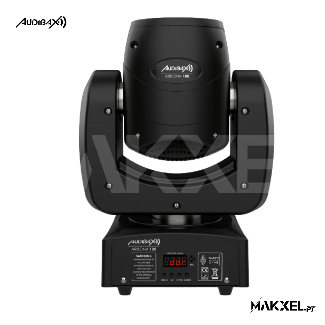 KIT 4 Audibax Arizona 100 Cabeza Móvil Beam 100W RGBW 4 en 1 + Flightcase Mala 8