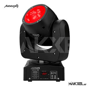 KIT 4 Audibax Arizona 100 Cabeza Móvil Beam 100W RGBW 4 en 1 + Flightcase Mala