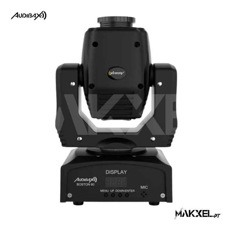 Kit 4 Moving heads Audibax Boston 60 Spot + Flightcase Mala 5