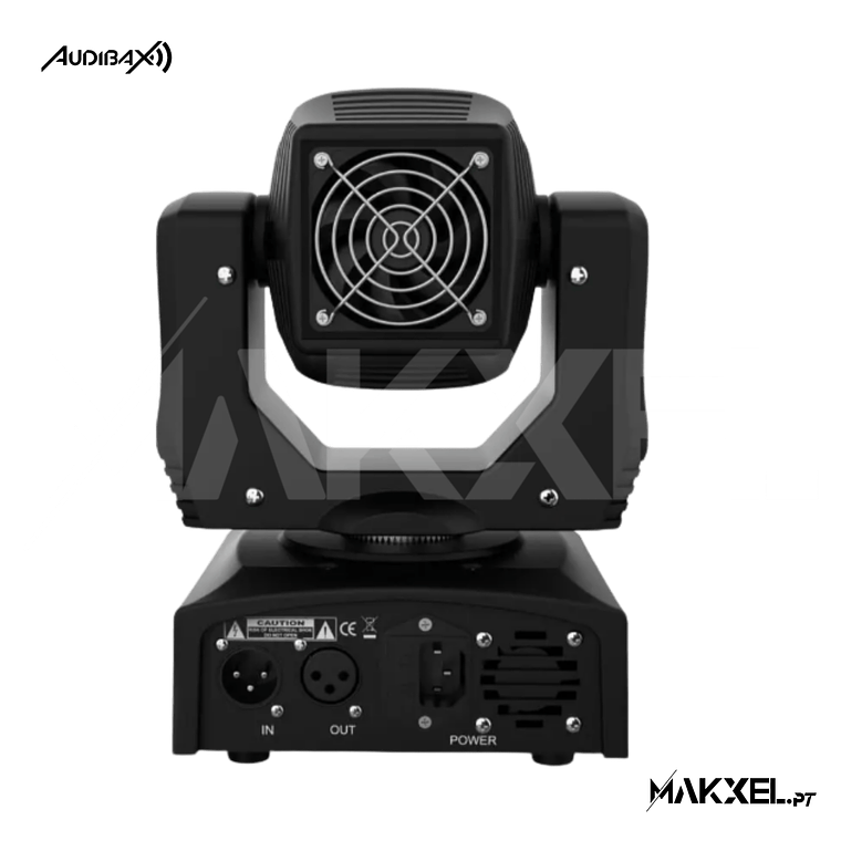 Kit 4 Moving heads Audibax Boston 60 Spot + Flightcase Mala 7