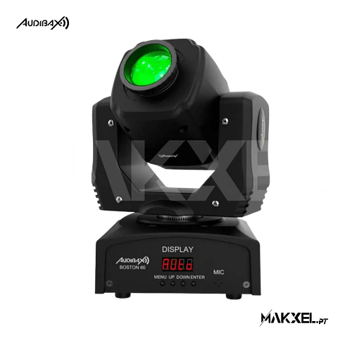 Kit 4 Moving heads Audibax Boston 60 Spot + Flightcase Mala