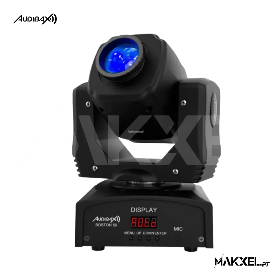 Kit 4 Moving heads Audibax Boston 60 Spot + Flightcase Mala 4