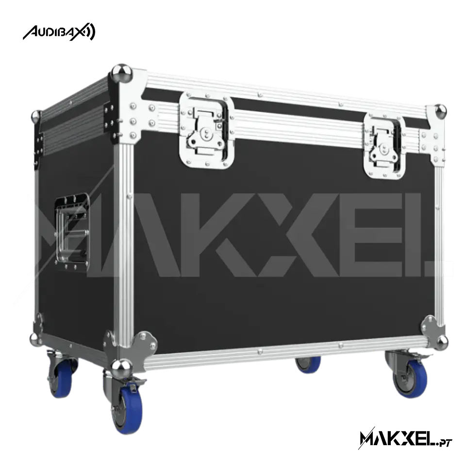 Kit 2 Audibax Iowa Pix 300 + Flightcase 10