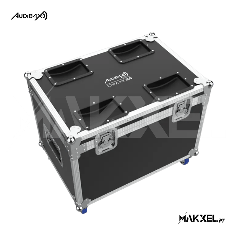 Kit 2 Audibax Iowa Pix 300 + Flightcase 12