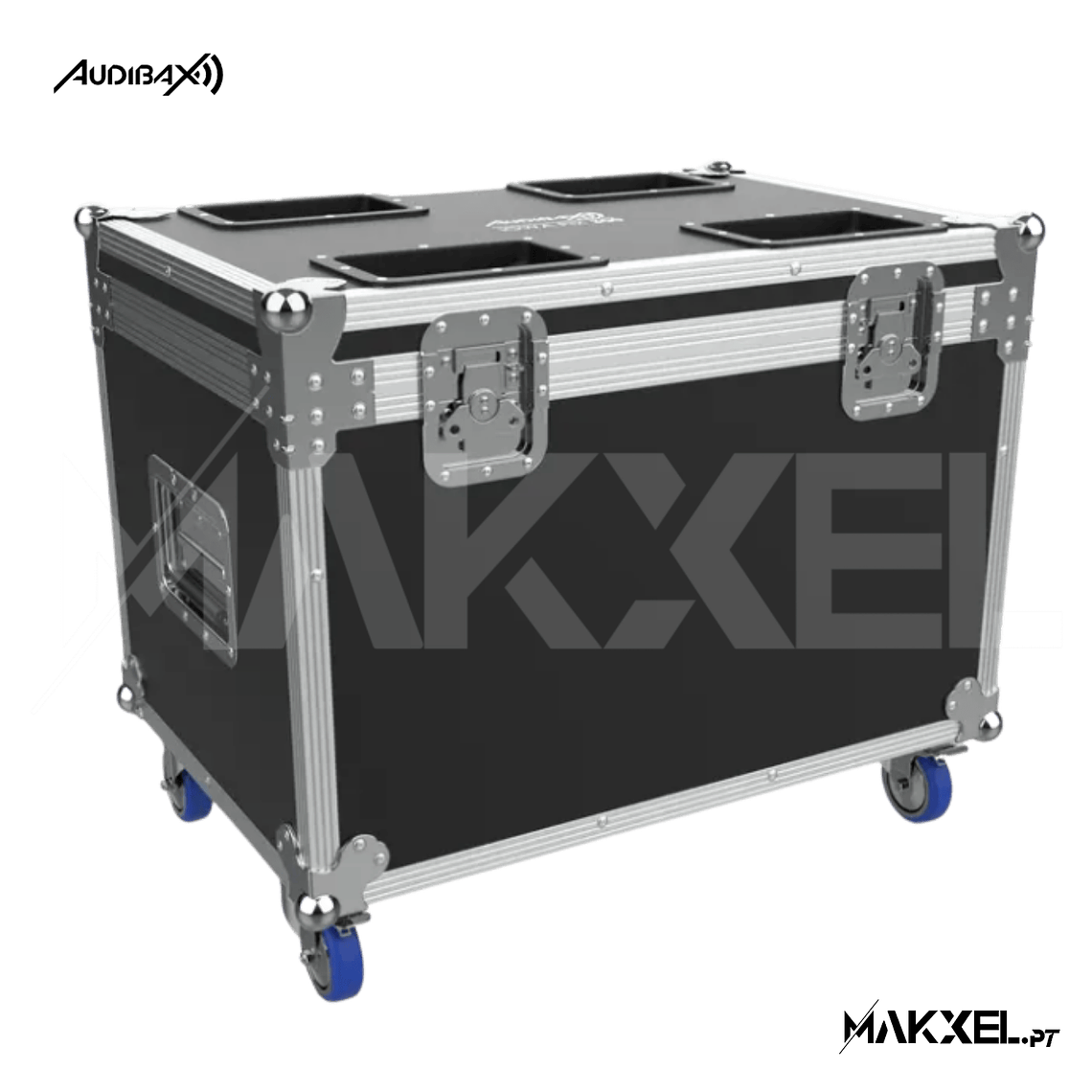Kit 2 Audibax Iowa Pix 300 + Flightcase 11
