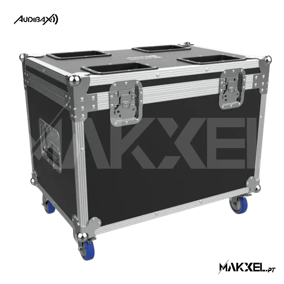 Kit 2 Audibax Iowa Pix 300 + Flightcase 11