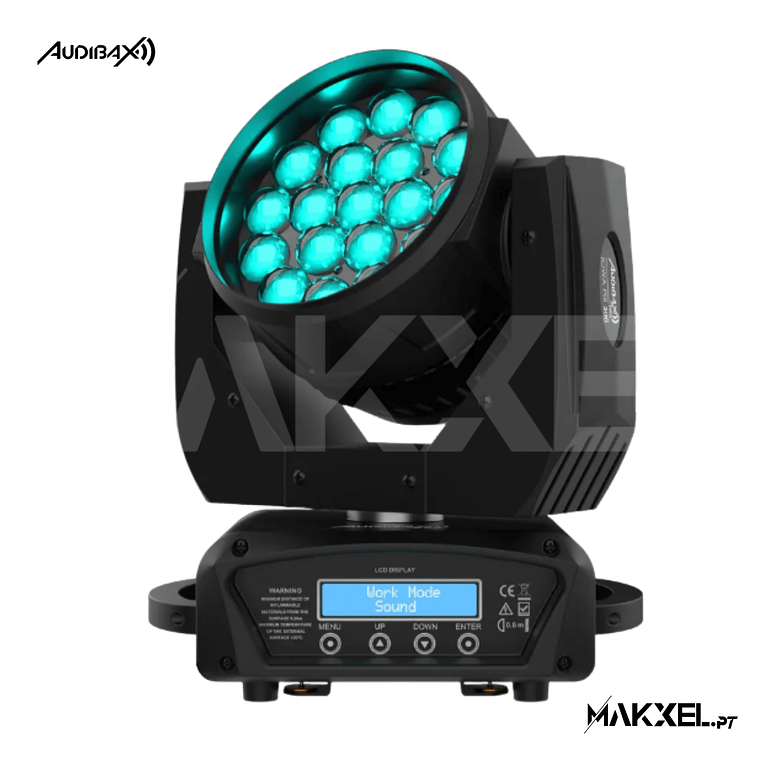 Audibax Lowa Pix 300 Zoom Motorizado RGBw 19 x 15W 4