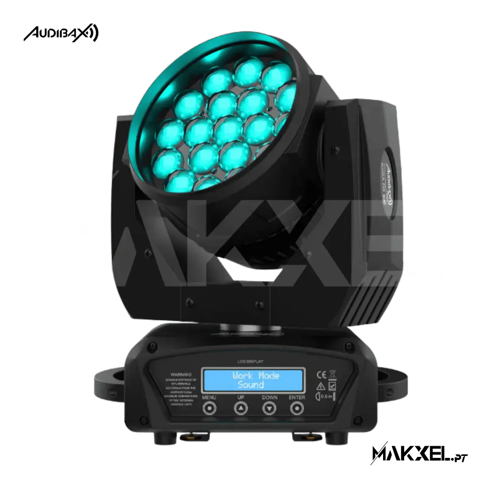 Audibax Lowa Pix 300 Zoom Motorizado RGBw 19 x 15W 4