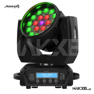 Audibax Lowa Pix 300 Zoom Motorizado RGBw 19 x 15W