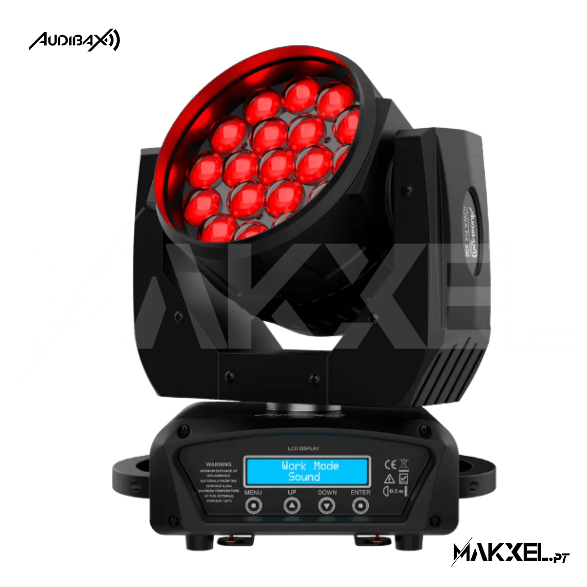 Audibax Lowa Pix 300 Zoom Motorizado RGBw 19 x 15W 3