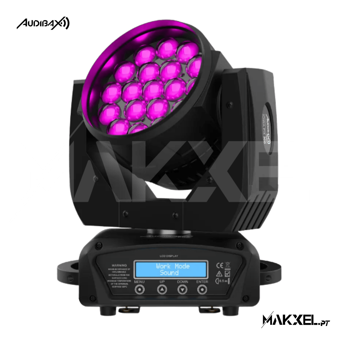 Audibax Lowa Pix 300 Zoom Motorizado RGBw 19 x 15W 5