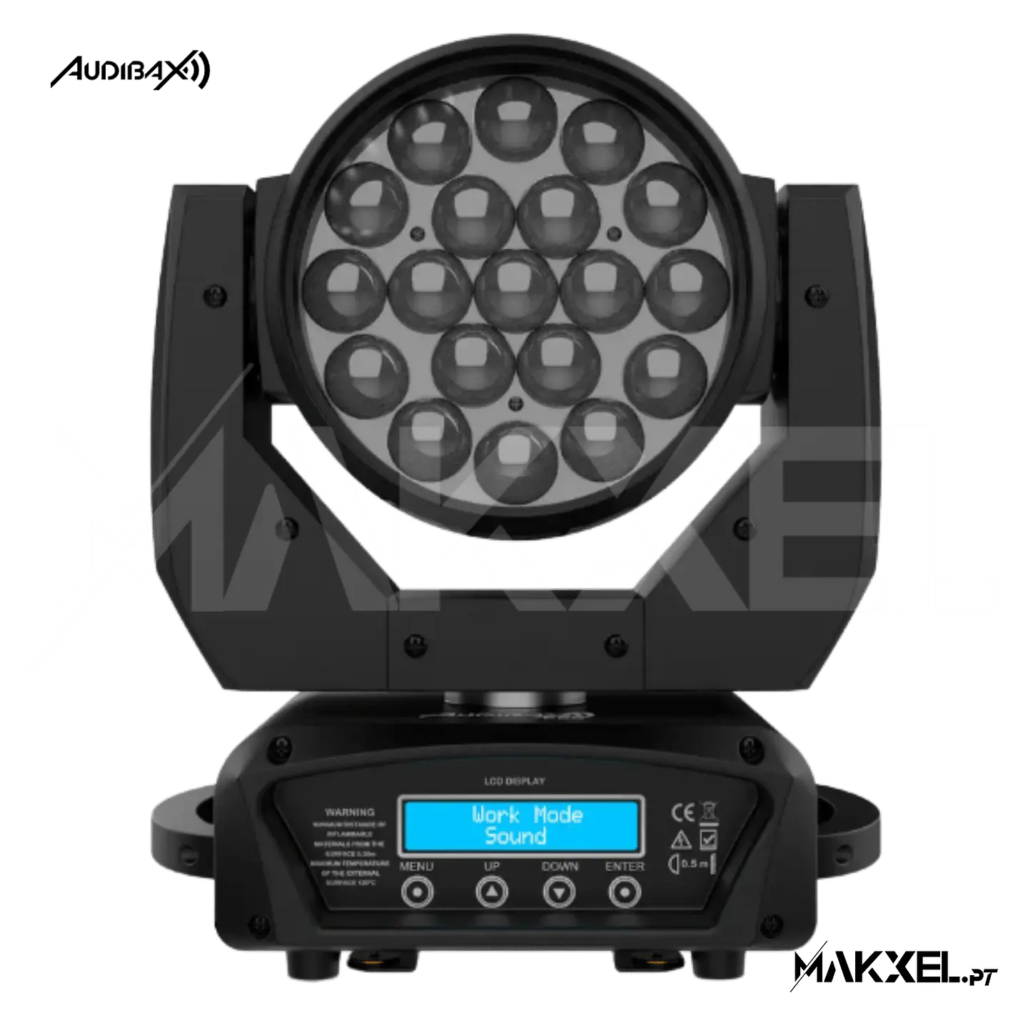 Audibax Lowa Pix 300 Zoom Motorizado RGBw 19 x 15W 6