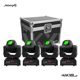 Audibax Kit 4 Boston 60 + Flightcase