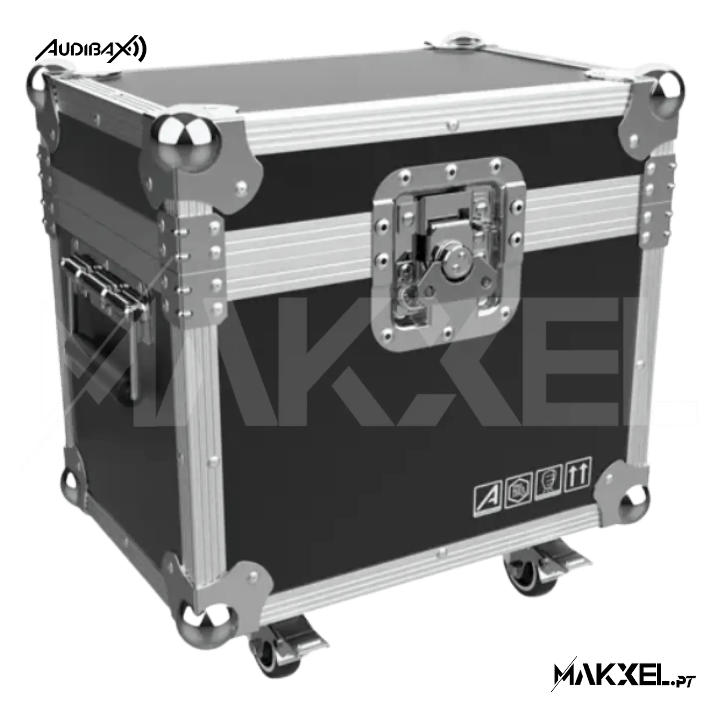 Kit 2 Audibax Boston 60 + Flightcase 12