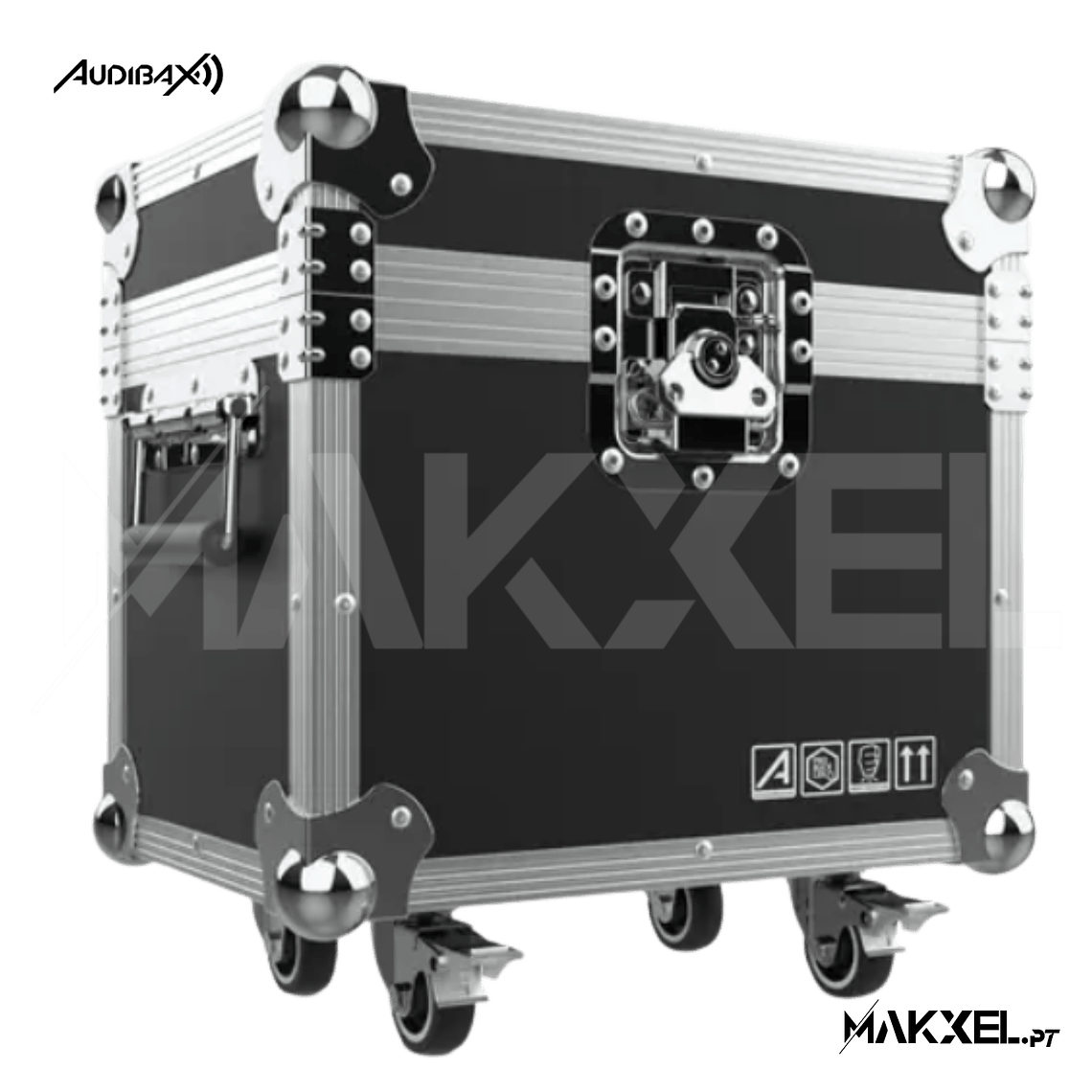 Kit 2 Audibax Boston 60 + Flightcase 10