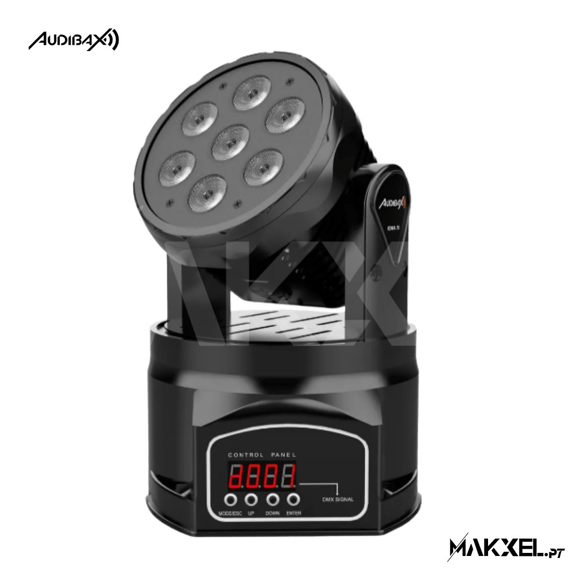 Audibax Iowa 70 Wash 70W LED 4 en 1 RGBW BLACK 4