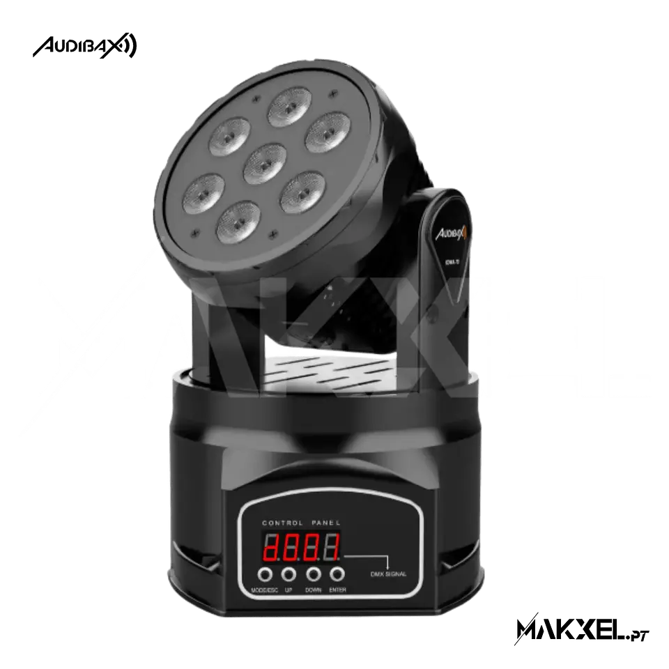 Audibax Iowa 70 Wash 70W LED 4 en 1 RGBW BLACK 4