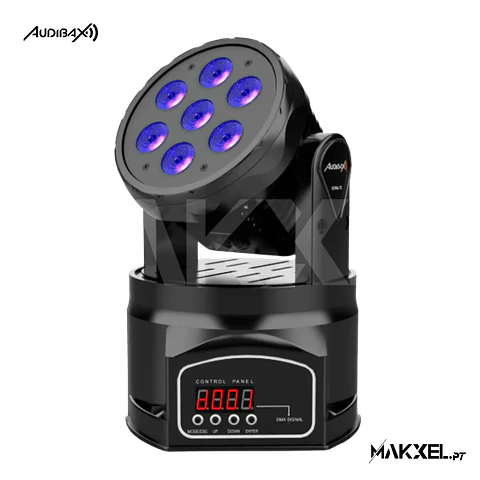 Audibax Iowa 70 Wash 70W LED 4 en 1 RGBW BLACK