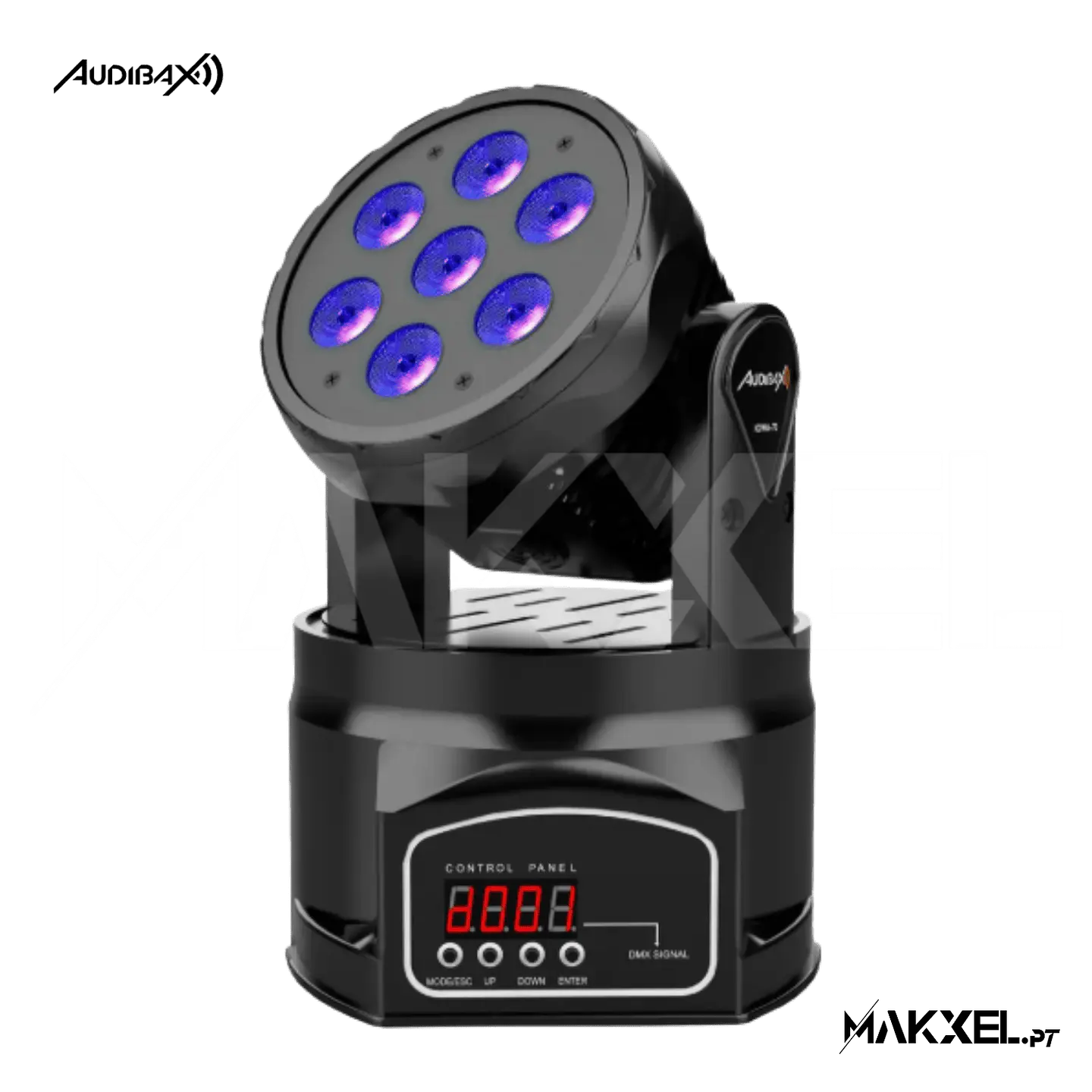 Audibax Iowa 70 Wash 70W LED 4 en 1 RGBW BLACK 2