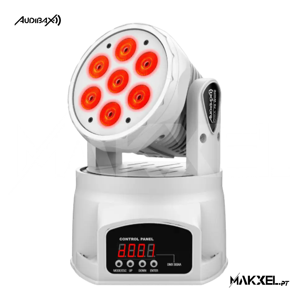 Audibax Iowa 70 Wash 70W LED 4 en 1 RGBW WHITE 2