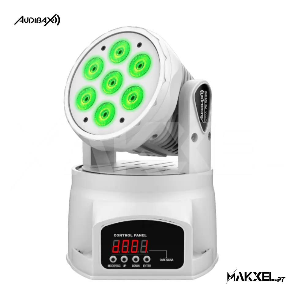 Audibax Iowa 70 Wash 70W LED 4 en 1 RGBW WHITE 1