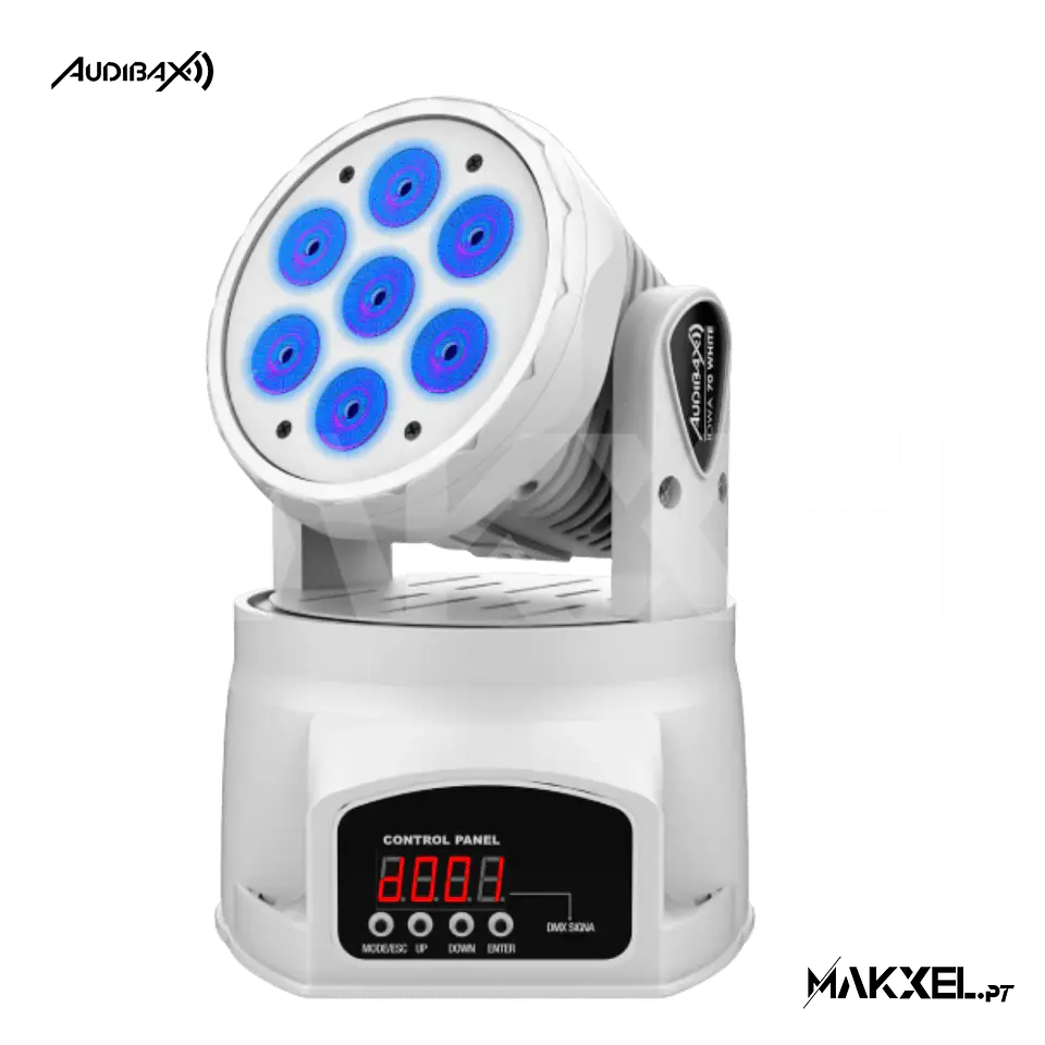 Audibax Iowa 70 Wash 70W LED 4 en 1 RGBW WHITE 3