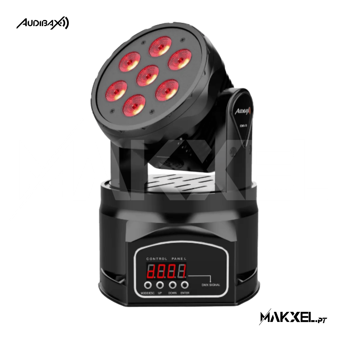 Kit 4 Audibax IOWA 70 RGBW 4 in 1 Wash BLACK 3