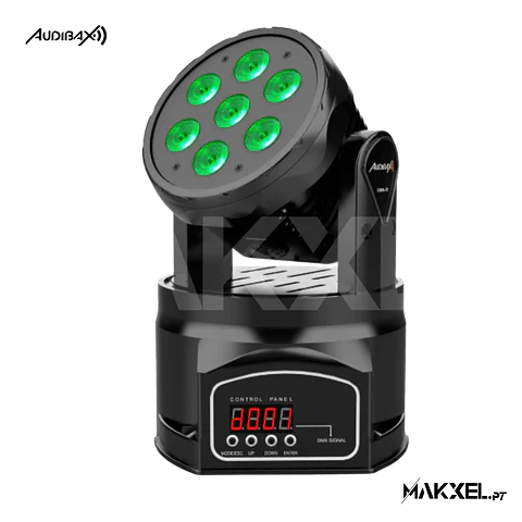 Kit 4 Audibax IOWA 70 RGBW 4 in 1 Wash BLACK