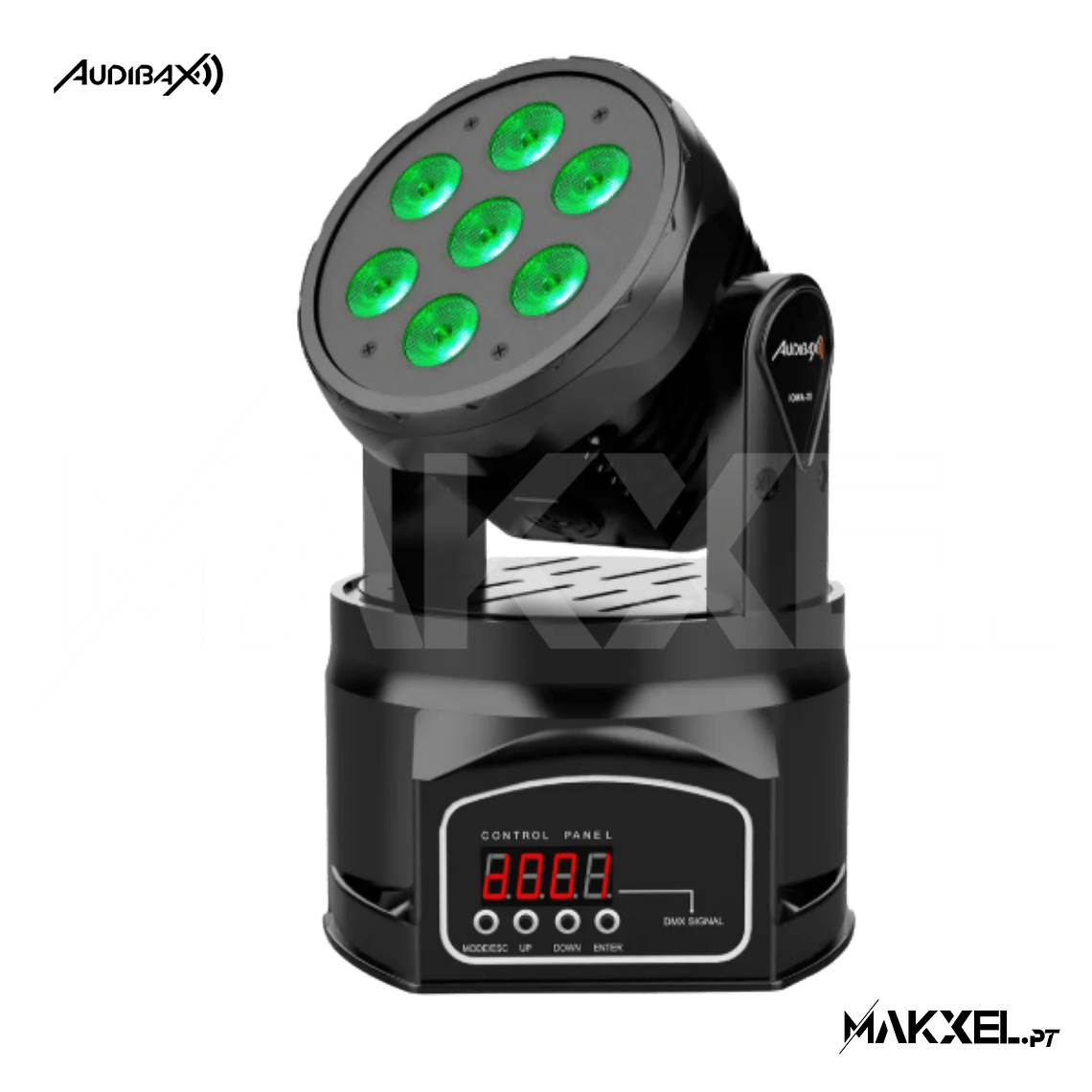 Kit 4 Audibax IOWA 70 RGBW 4 in 1 Wash + Flightcase  BLACK 2