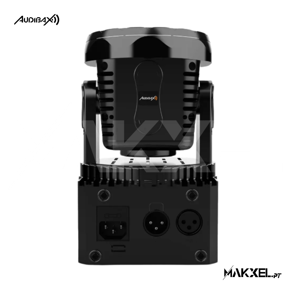 Kit 4 Audibax IOWA 70 RGBW 4 in 1 Wash + Flightcase  BLACK 6