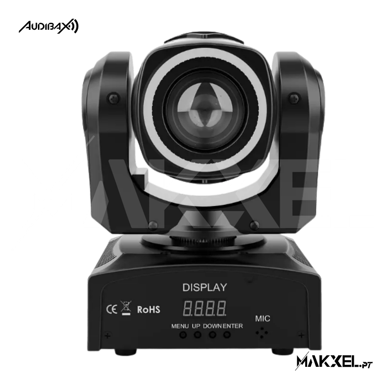 Kit 4 Audibax Boston 30 Ring + Flightcase Mala 8