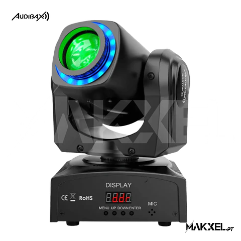 Kit 4 Audibax Boston 30 Ring + Flightcase Mala