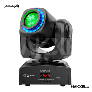 Kit 4 Audibax Boston 30 Ring + Flightcase Mala