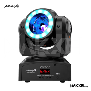 Audibax Oregon 60 - 60W RGBw + Anel em LED