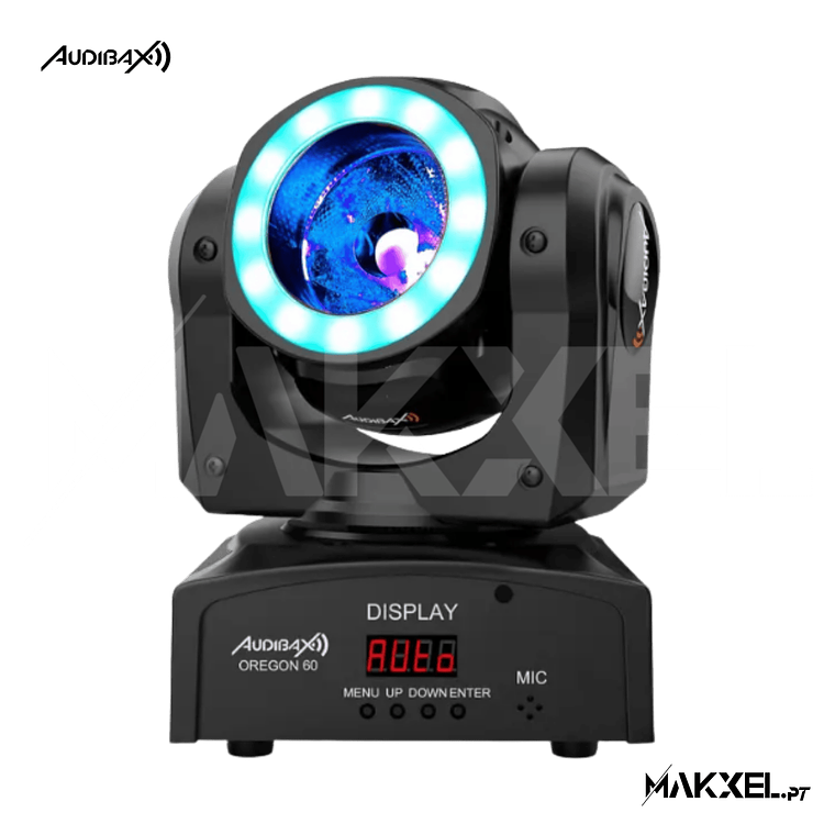 Audibax Oregon 60 - 60W RGBw + Anel em LED 2