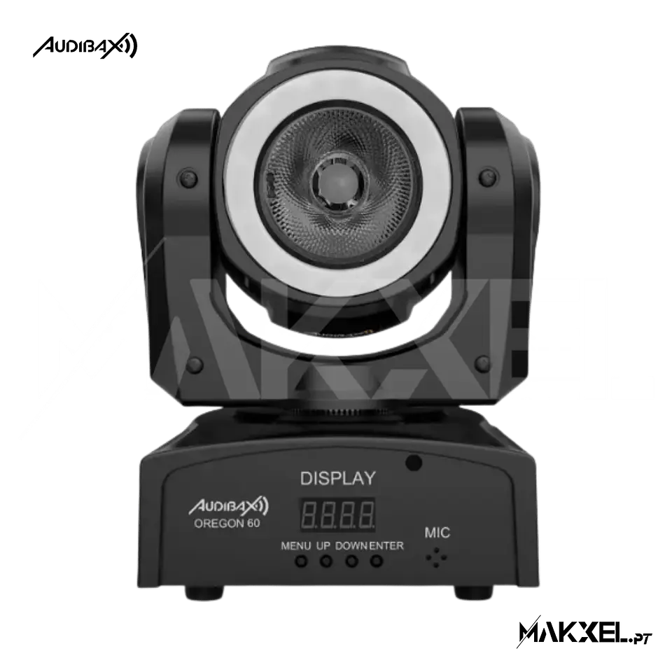 Audibax Oregon 60 - 60W RGBw + Anel em LED 9